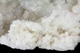 Quartz Crystal Filled Geode Section- Morocco #133698-3